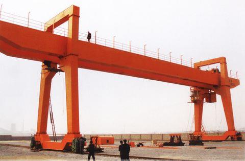 Crane Grapry Gantry Gantry Double Beam Tiománaí Mótar Dualgas