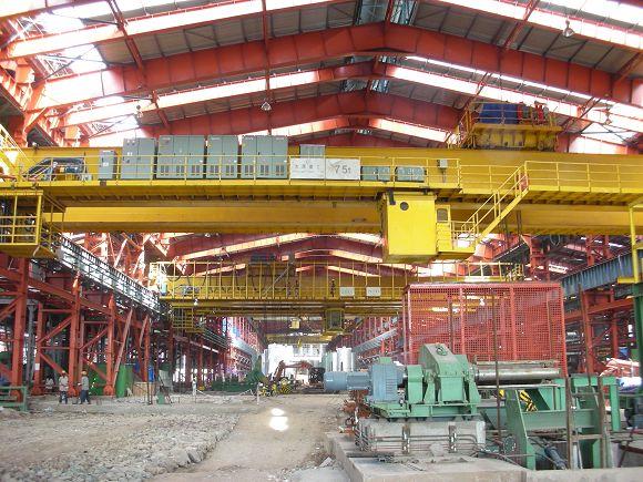 QD Electric 25 Ton Taistil Double Bridge Crane