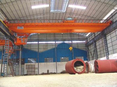 QD Steel Plant 150 Tonna Droichead Crane